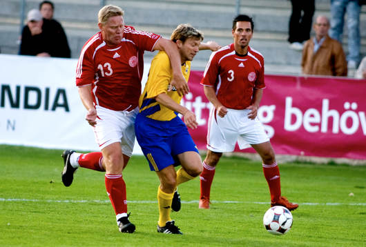 Henrik Larsen, Danmark och Jesper Blomqvist, Sverige