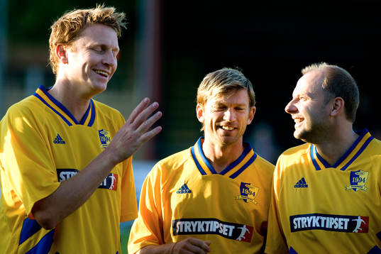 Kennet Andersson, Sverige, Jesper Blomqvist och Håkan Mild