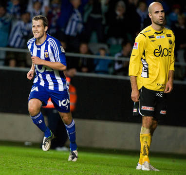 Tobias Hysén, IFK Göteborg, jubel, Teddy Lucic, Elfsborg,