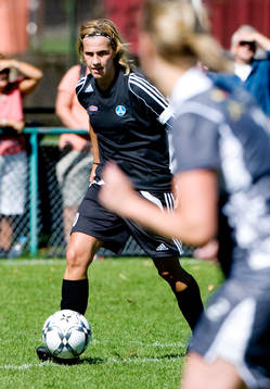 Fotboll, LDB Golden Girls - Älvsjö. Malin Andersson,