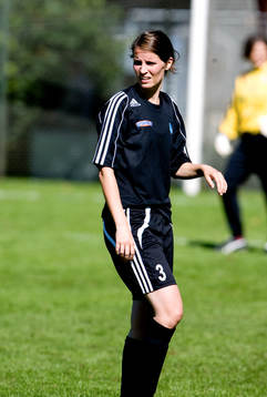 Fotboll, LDB Golden Girls - Älvsjö. Anna Pohjanen,