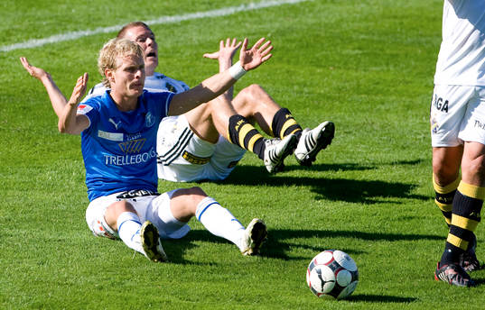 Erik Sundin, TFF blir nerdragen och det blir straff