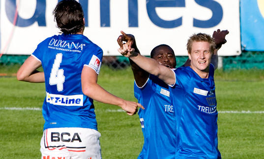 Andreas Drugge, TFF 2-0. Jubel