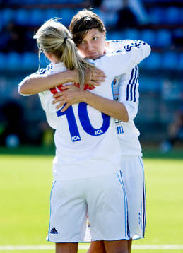 Linda Forsberg, Djurgården, jubel