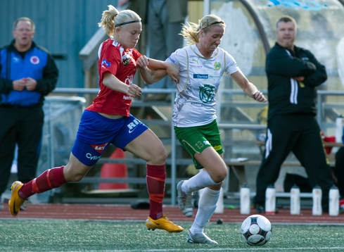 Leena Puranen, Örebro och Sara Johansson, Hammarby