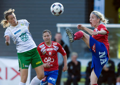 Therese Dahlberg, Hammarby och Elin Magnusson, Örebro
