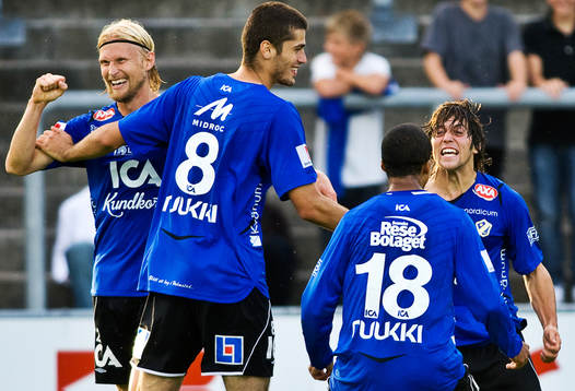 Michael Görlitz gör 2-0 till Halmstad