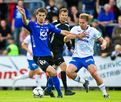 Ajsel Kujovic, Halmstad. Richard Spong, Norrköping