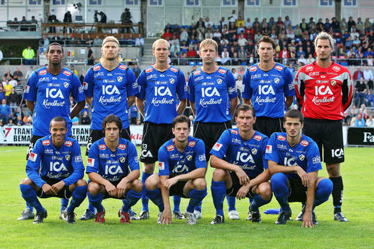 Halmstad, startelva, lagbild