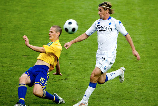 Jon Jönsson, Bröndby och Cesar Santin, FCK