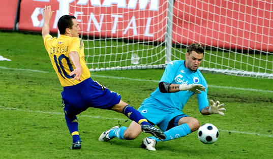 Martin Ericsson, Bröndby nära att göra mål