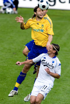 Max von Schlebrügge, Bröndby och Cesar Santin, FCK