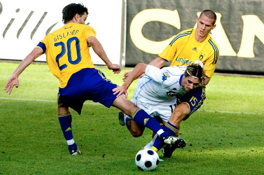 Cesar Santin, FCK och Jon Jönsson, Bröndby