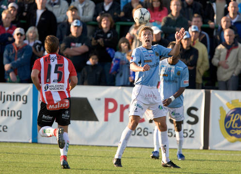 Johannes Ericsson, Gefle och Mike Jensen, Malmö