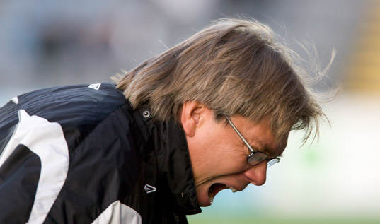 Per Olsson, Tränare Gefle skriker