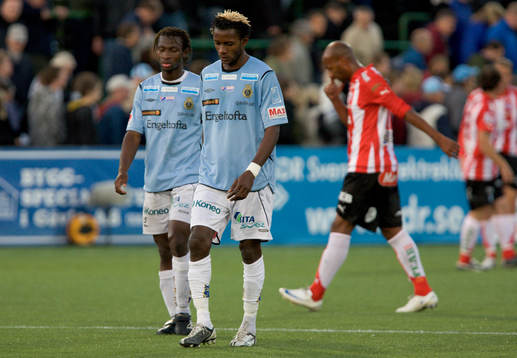 Yannick Bapupa och Amadou Jawo, Gefle depp