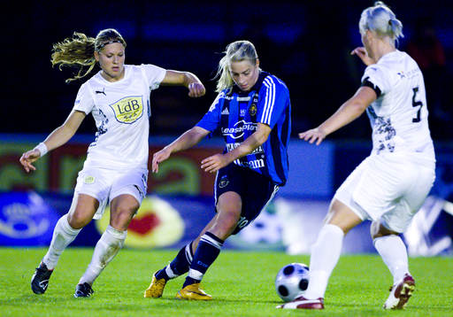 Pavlina Scasná, LdB Malmö och Linda Sällström,