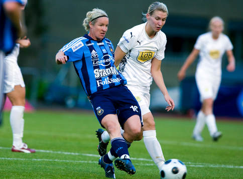 Victoria Svensson, Djurgården och Maria Aronsson, LdB