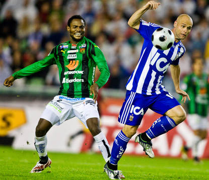 Thomas Olsson, IFK Göteborg. Rickard Ekunde, GAIS