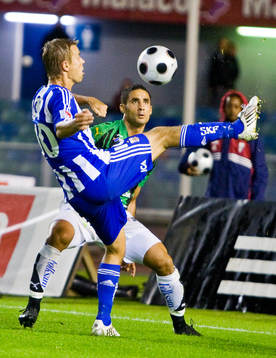 Niclas Alexandersson, IFK Göteborg. Mervan Celik, GAIS