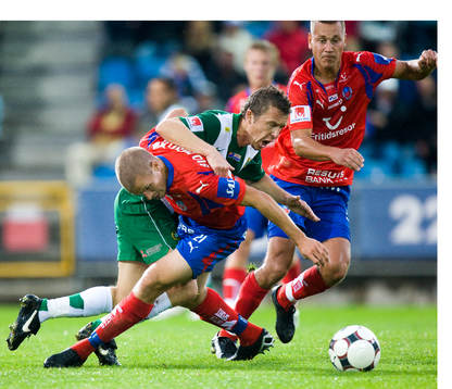 Brottningsmatch mellan Christoffer Andersson och Fredrik
