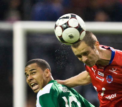 Charlie Davies, Hammarby och Hannu Patronen, Helsingborg.