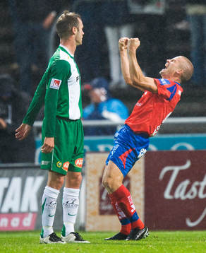 Christoffer Andersson, jubel, Mikkel Jensen