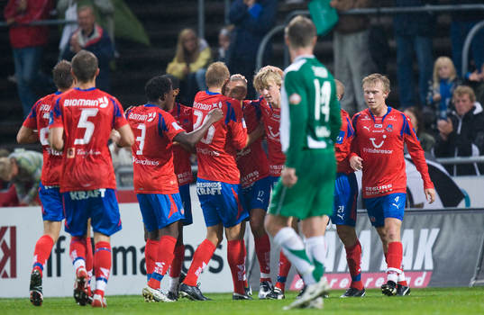 Henrik Larsson och HIF, jubel