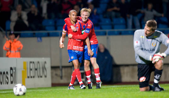 Henrik Larsson och Andreas Landgren, Kristoffer Björklund,