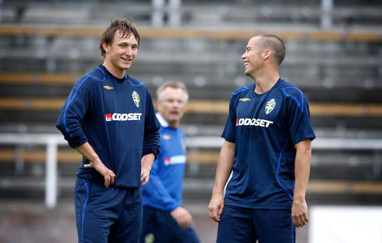 Kim Källström och Daniel Andersson