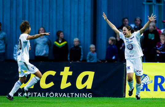 Mami Yamaguchi, och Hanna Ljungberg, Umeå