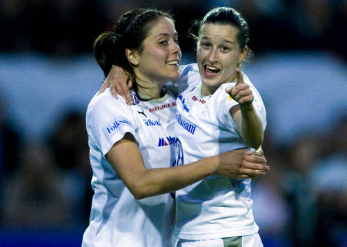 Madeleine Edlund, och Johanna Rasmussen, Umeå