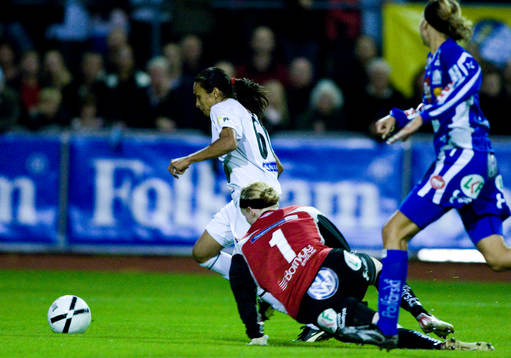 Marta Da Silva, Umeå på väg att göra 0-3