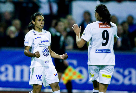 Marta Da Silva, och Madeleine Edlund, Umeå