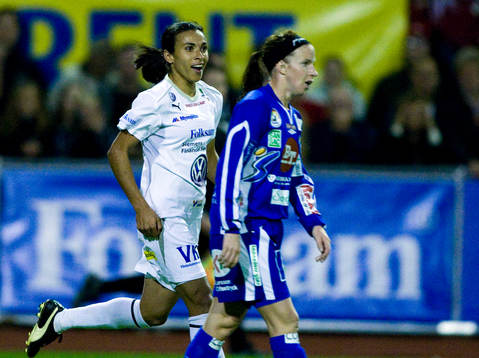 Marta Da Silva, Umeå och Marie-Louise Skålberg, Linköping