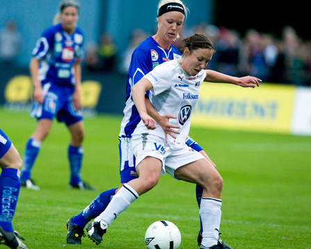 Caroline Seger, Linköping och Hanna Ljungberg, Umeå