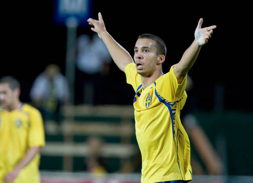 Guillermo Molins, Sverige gör 1-0, jubel
