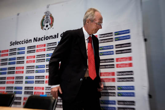 Sven-Göran Eriksson, förbundskapten, Mexico, lämnar