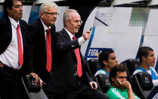 Sven-Göran Eriksson, förbundskapten, Mexico