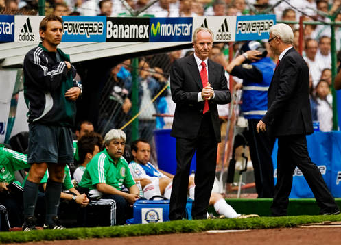 Sven-Göran Eriksson, förbundskapten, Mexico