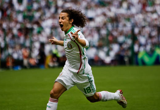 Andres Guardado, Mexico, jubel