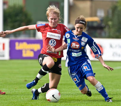 Sofie Persson, Kristianstad och Kosovare Asllani, Linköping