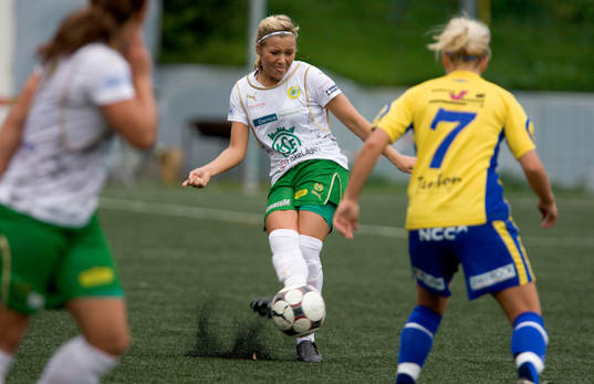 Matilda Agné, Hammarby och Anna Forss, Umeå Södra