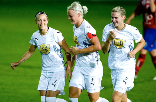 Therese Sjögran, Nilla Fischer och Maria Aronsson