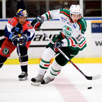 Ishockey, Elitserien, träningsmatch Rögle  - Redbull