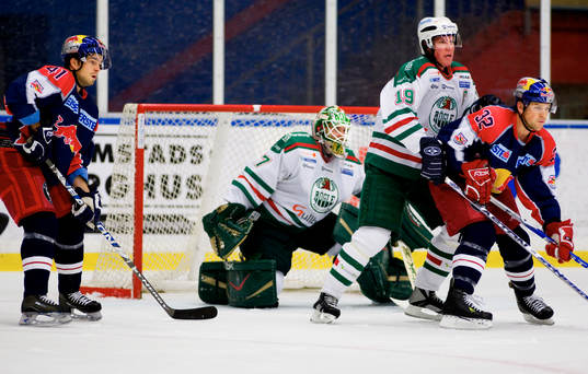 Ishockey, Elitserien, träningsmatch Rögle  - Redbull