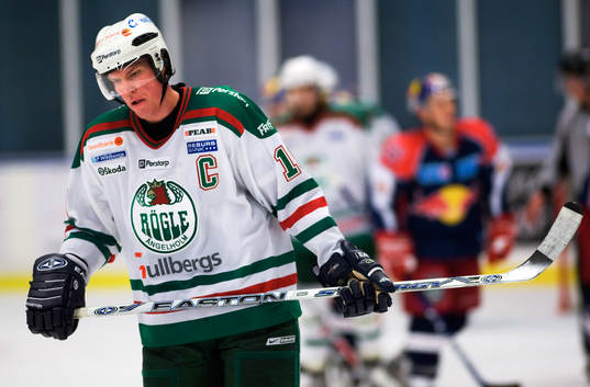 Ishockey, Elitserien, träningsmatch Rögle  - Redbull