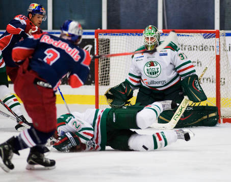 Ishockey, Elitserien, träningsmatch Rögle  - Redbull