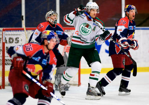Ishockey, Elitserien, träningsmatch Rögle  - Redbull