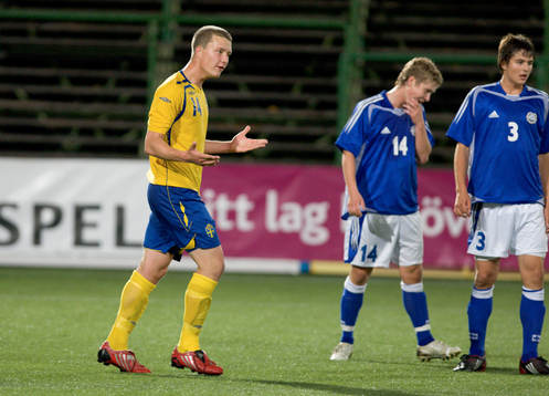 Jakob Johansson, Sverige Lagkapten gör 2-2 på straff,